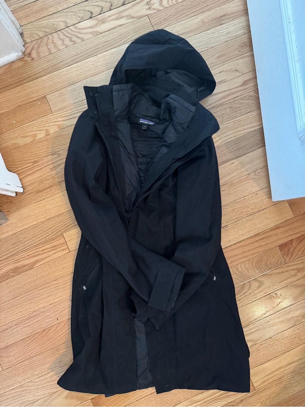 Patagonia Black Three in One Parka